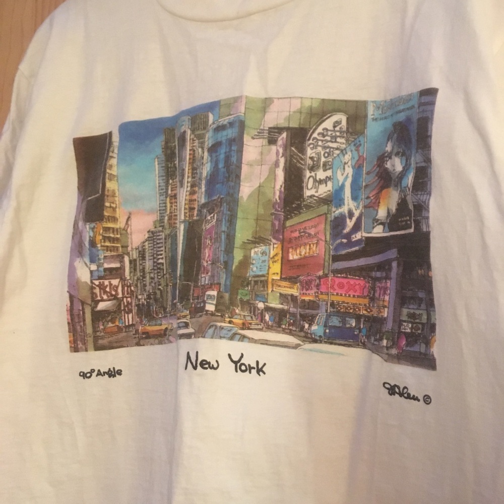 New York City, Tee Shirt, Size L